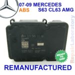 ✴REBUILT✴ A2215451316  07-09 MERCEDES S63 CL63 AMG ABS Control Module