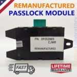 09352885 CJWR ASTRO GMC SAFARI VAN Anti-theft PASSLOCK VATS Module