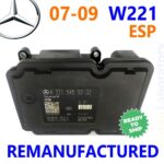 ✴REBUILT✴ A2215455232 07-09 MERCEDES W221 W216 S CL ABS ESP Control Module