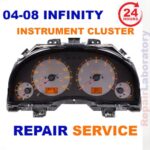 ✴REPAIR SERVICE✴ 2004-2008 INFINITI G35 / G35X  INSTRUMENT CLUSTER FUEL GAUGE