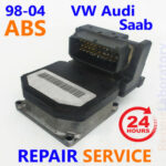 ✴REPAIR SERVICE✴ 1998-2004 AUDI VOLKSWAGEN SAAB ABS PUMP CONTROL MODULE