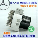 ✴REBUILT✴ 07-10 Mercedes W221 W216 ABS ESP Hydraulic unit A2214312512