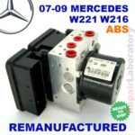 ✴REBUILT✴ 07-09 MERCEDES W221 W216 S CL ABS ESP Pump A2215455232, A2214313312