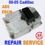 ✴REPAIR SERVICE✴ 00-05 Cadillac Deville Seville CTS SRX STS ABS EBCM Brake Module