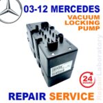✴REPAIR SERVICE✴ 2003-2012 Mercedes R230 SL55 AMG SL500 W220 Door locking vacuum pump