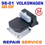 ✴REPAIR SERVICE✴ 1998-2001 Volkswagen ABS ESP Pump Control Module