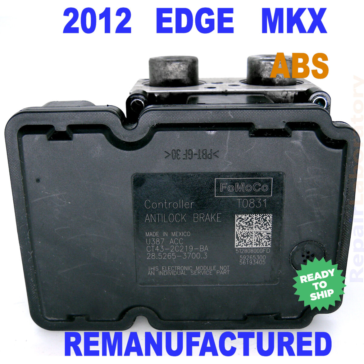 2012_ford_edge_lincoln_mkx_ABS_pump_assembly_CT43-2C219-BA