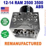 ✴REBUILT✴ 68052419AB 2012-2014 Dodge RAM 2500 3500 Truck Pickup ABS Anti-lock Brake Hydraulic unit HCU