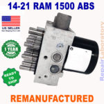 ✴REBUILT✴ P 68207201AC 2014-2021 Dodge RAM 1500 Truck Pickup ABS Anti-lock Brake Hydraulic unit HCU