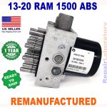 ✴REBUILT✴ 68196033AA 2013-2020 Dodge RAM 1500 Truck Pickup ABS Anti-lock Brake Hydraulic unit HCU