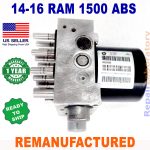 ✴REBUILT✴ P 68193650AE 2014-2016 Dodge RAM 1500 Truck Pickup ABS Anti-lock Brake Hydraulic unit HCU