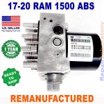 ✴REBUILT✴ P 68292756AC 2017-2020 Dodge RAM 1500 Truck Pickup ABS Anti-lock Brake Hydraulic unit HCU