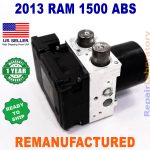 ✴REBUILT✴ 68207201AC 2013 Dodge RAM 1500 ABS Anti-lock Brake Pump Assembly