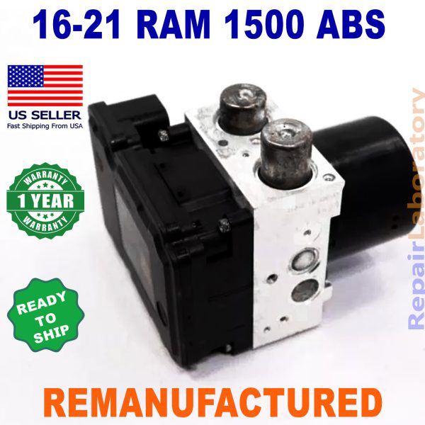 ✴REBUILT✴ 68376943AA 2016-2021 Dodge RAM 1500 ABS Anti-lock Brake Pump Assembly